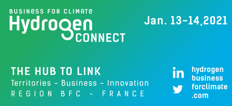 Bannière Hydrogen Business for Climate Connect