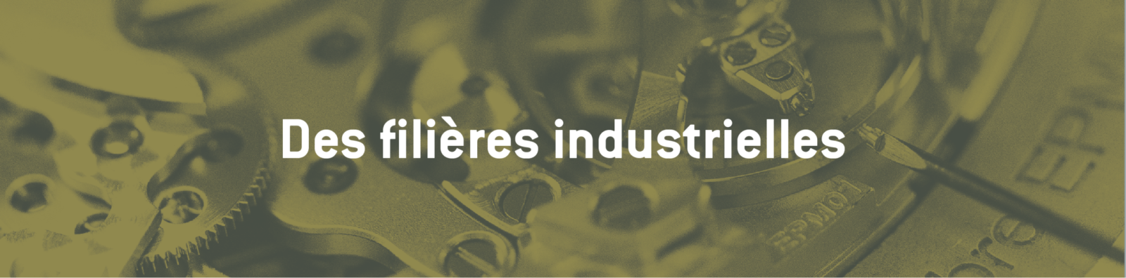 Des filières industrielles en Bourgogne-Franche-Comté