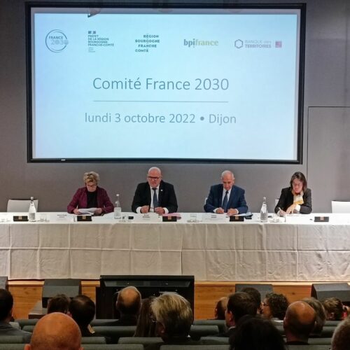 Unterzeichnung des Programms Frankreich 2030