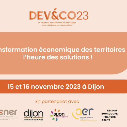 6th DEV&CO Forum on 15 and 16 November in Dijon
