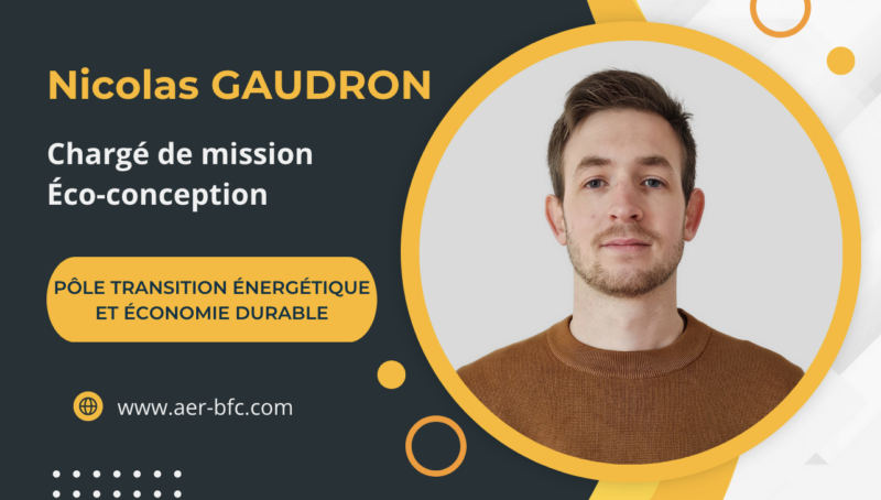 Nicolas GAUDRON - Chargé de mission éco-conception