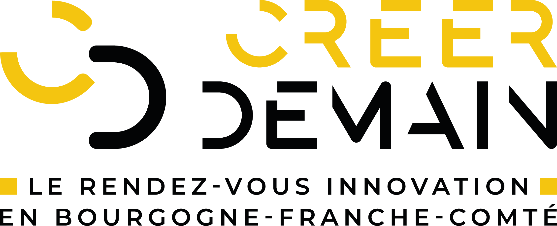 Logo Créer Demain, le rendez-vous innovation en Bourgogne-Franche-Comté