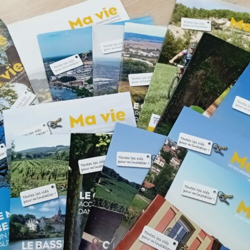 Des brochures et des supports de communication pour promouvoir l’attractivité résidentielle de la Bourgogne-Franche-Comté