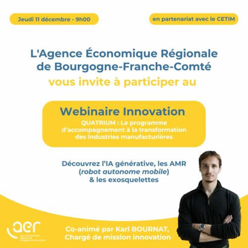 🚀 Participez au Webinaire Innovation – Quatrium !