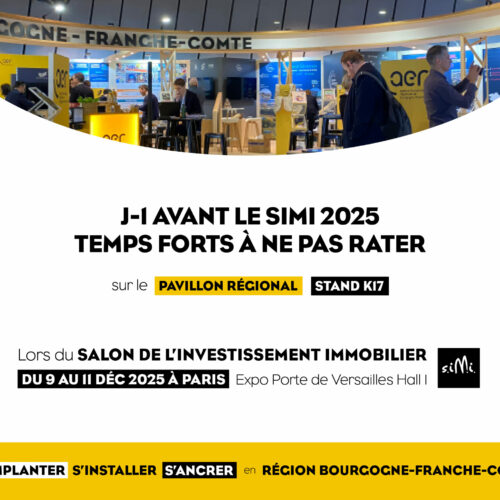 J-1 avant le SIMI : découvrez le programme du Pavillon Bourgogne-Franche-Comté