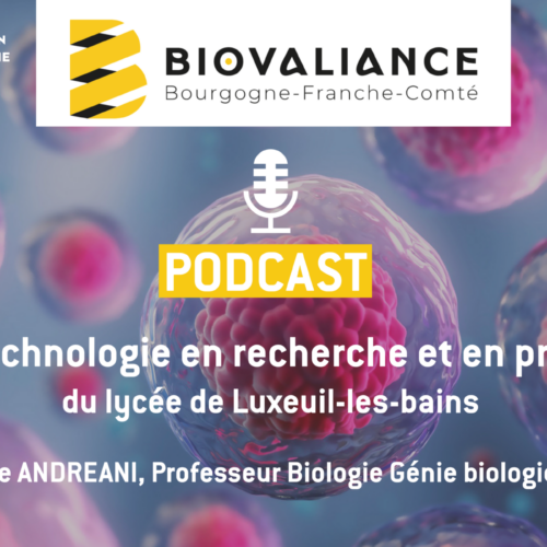 PODCAST : manipuler de l’ADN en cours, l’incroyable BTS Bioproduction de Luxeuil-les-Bains
