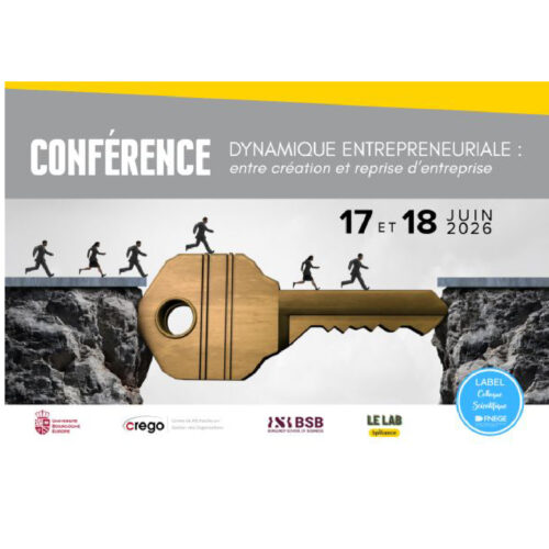 Conférence « Dynamique entrepreneuriale : entre création et reprise d’entreprise »